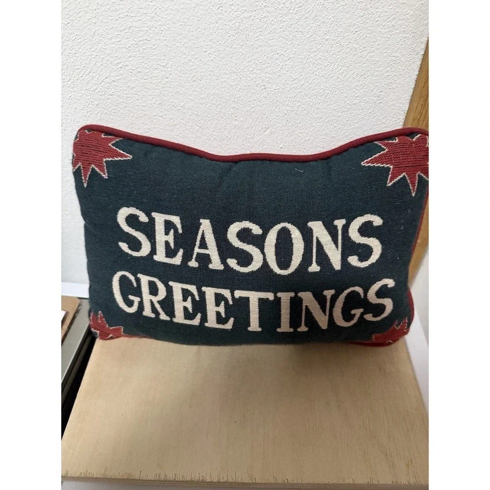 Cute Little Christmas Seasons Pillow
